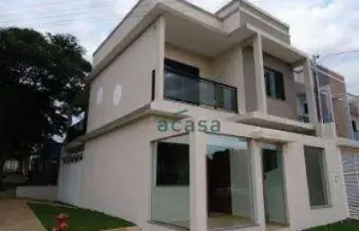 Sobrado com 3 dormitórios à venda, 125 m² por r$ 660.000,00 - coqueiral - cascavel/pr