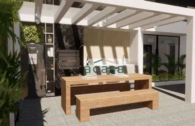 Apartamento com 1 suíte + 2 dormitórios à venda - neva - cascavel/pr