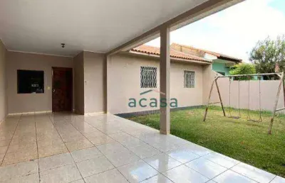 Casa com 3 dormitórios à venda, 112 m² por r$ 390.000,00 - santa cruz - cascavel/pr