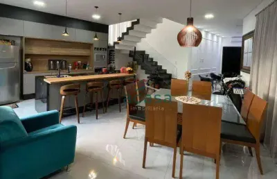 Sobrado com 3 suítes à venda, 196 m² por r$ 1.890.000 - condomínio paysage felicitá - cascavel/pr