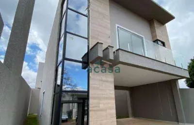 Sobrado com 3 dormitórios à venda, 125 m² por r$ 800.000,00 - alto alegre - cascavel/pr