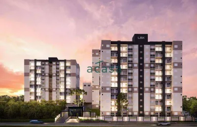 Apartamento com 1 suíte + 2 dormitórios à venda, 65 m² - cancelli - cascavel/pr