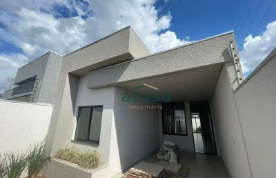 Casa com 1 suíte mais 2 dormitórios à venda, 96 m² por r$ 550.000 - brasmadeira - cascavel/pr
