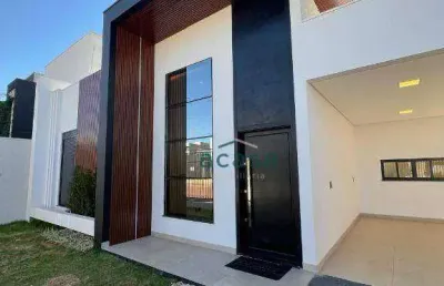 Casa com 3 suítes à venda, 166 m² por r$ 1.440.000 - tropical iii - cascavel/pr
