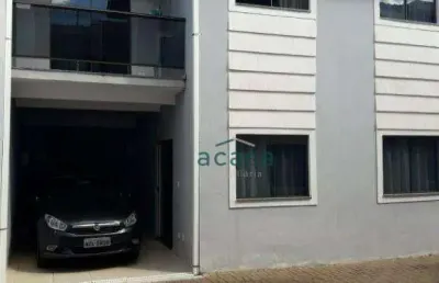 Sobrado com 2 dormitórios + 1 suíte à venda, 102 m² - neva - cascavel/pr