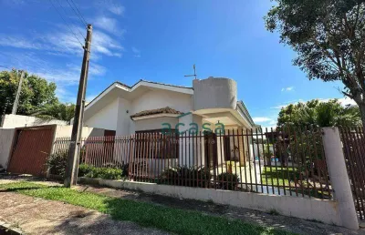 Casa com 3 dormitórios à venda, 144 m²  - universitário - cascavel/pr