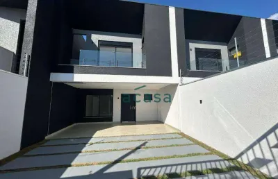 Sobrado com 3 suíte à venda, 160 m² por r$ 1.150.000 - country - cascavel/pr