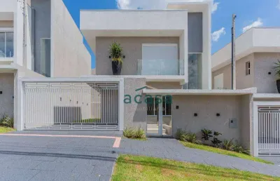 Sobrado com 3 dormitórios à venda, 134 m² por r$ 930.000,00 - cancelli - cascavel/pr