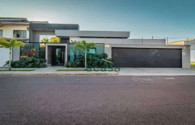 Casa com 3 dormitórios à venda, 334 m² por r$ 3.200.000,00 - country - cascavel/pr