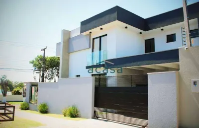 Sobrado à venda, 200 m² por r$ 1.650.000,00 - maria luiza - cascavel/pr
