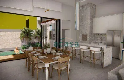 Casa com 3 dormitórios à venda, 178 m² por r$ 1.800.000,00 - tropical iii - cascavel/pr