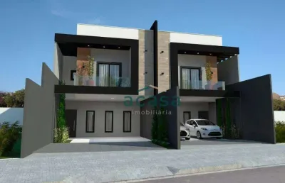Sobrado com 1 suíte + 1 dormitórios à venda, 165 m² por r$ 889.000 - coqueiral - cascavel/pr