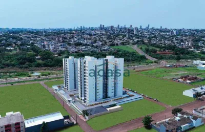 Apartamento com 1 dormitório 1 suíte à venda, 68 m² - loteamento fag - cascavel/pr