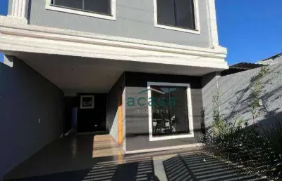 Sobrado à venda, 124 m² por r$ 609.000,00 - floresta - cascavel/pr