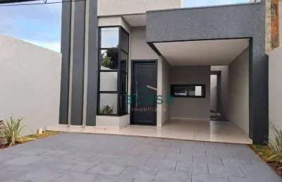 Casa à venda, 107 m² por r$ 630.000,00 - coqueiral - cascavel/pr