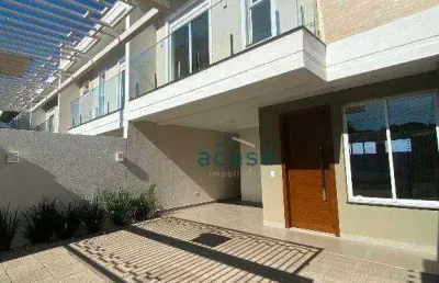 Sobrado à venda, 120 m² por r$ 795.000,00 - canadá - cascavel/pr