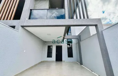 Sobrado com 3 dormitórios à venda, 105 m² por r$ 550.000,00 - siena - cascavel/pr