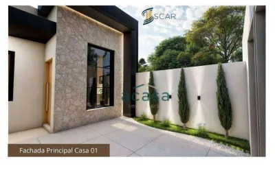 Casa térrea com 3 quartos e piscina localizada no bairro pacaembu  por r$ 780.000 - cascavel/pr