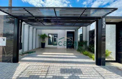 Casa com 3 dormitórios à venda, 90 m² por r$ 597.000,00 - recanto tropical iii - cascavel/pr