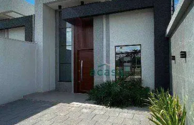 Casa com 3 dormitórios à venda, 88 m² por r$ 599.000,00 - jardim cassol  - cascavel/pr