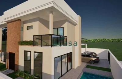 Sobrado com 3 dormitórios à venda, 244 m² por r$ 1.700.000,00 - tropical ii - cascavel/pr