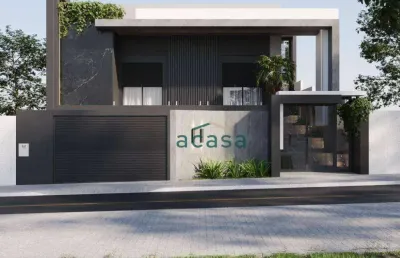 Sobrado com 4 suítes à venda, 332 m² por r$ 3.270.000 - região do lago - cascavel/pr