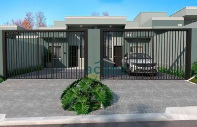 Casa com 2 dormitórios à venda, 60 m²- lago azul - cascavel/pr