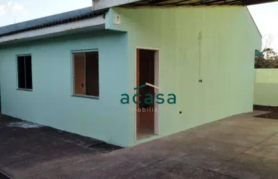 Casa com 2 dormitórios à venda - cascavel velho - cascavel/pr