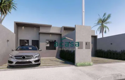Casa com 2 dormitórios à venda, 60 m² por r$ 265.000,00 - interlagos - cascavel/pr
