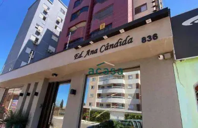 Apartamento com 1 suíte e 2 dormitórios à venda por r$ 480.000 - centro - cascavel/pr
