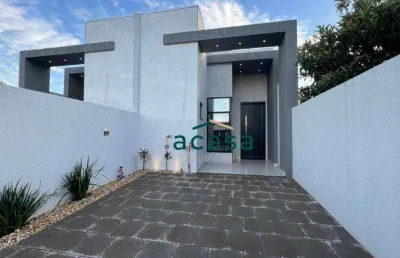 Casa à venda, 81 m² por r$ 520.000,00 - santa cruz - cascavel/pr