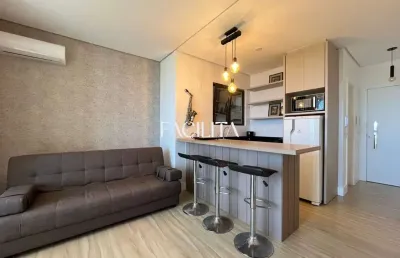Apartamento com 1 quarto para alugar na rua joão pio duarte silva, 1350, córrego grande, florianópolis por r$ 3.300