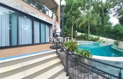 Casa em condomínio fechado com 3 quartos para alugar na rua laurindo januário da silveira, 954, lagoa da conceição, florianópolis por r$ 16.900