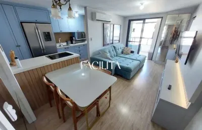 Apartamento com 2 quartos para alugar na rua antônio scherer, 579, kobrasol, são josé por r$ 5.900