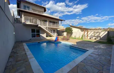 Casa com 3 dormitórios para alugar, 430 m² por r$ 11.000,01/mês - condomínio delle stelle - louveira/sp