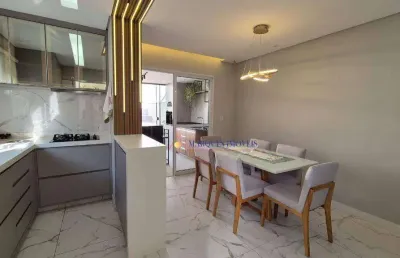 Casa com 3 dormitórios à venda, 111 m² por r$ 1.100.000,00 - condomínio villaggio imperiale residencial - louveira/sp