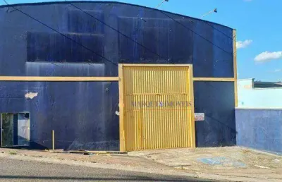 Galpão para alugar, 420 m² por r$ 6.220,00/mês - vila nova louveira - louveira/sp