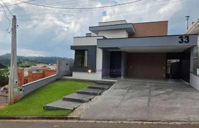 Casa à venda, 268 m² por r$ 2.100.000,00 - condomínio via castelli - louveira/sp