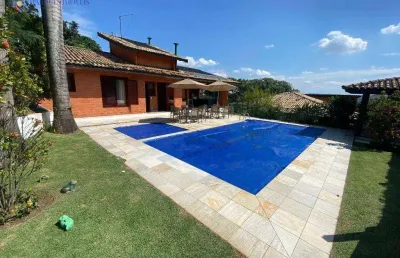 Casa com 6 dormitórios, 385 m² - venda por r$ 2.400.000,00 ou aluguel por r$ 18.200,00/mês - marambaia - vinhedo/sp