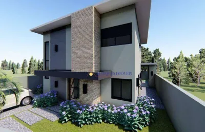 Casa com 3 dormitórios à venda, 165 m² por r$ 1.450.000,00 - pinheirinho - vinhedo/sp