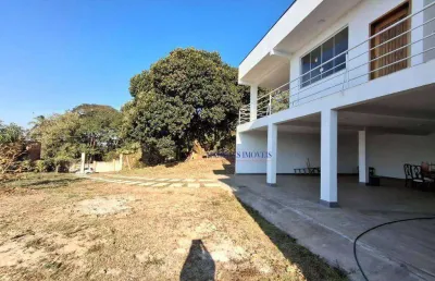 Chácara com 4 dormitórios para alugar, 1300 m² por r$ 7.000/mês - monterrey - louveira/sp