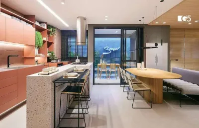 Apartamento com 2 dormitórios à venda, 62 m² por r$ 625.000 - terra bonita - londrina/pr