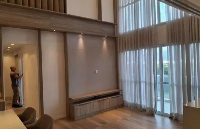 Maravilhoso apartamento duplex 2suites 98 m soho residence barra