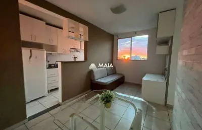 Apartamento com 2 quartos para alugar no Bom Retiro, Uberaba 