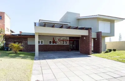 Casa condominio para venda - 480.25m², 5 dormitórios, sendo 4 suites, 4 vagas -