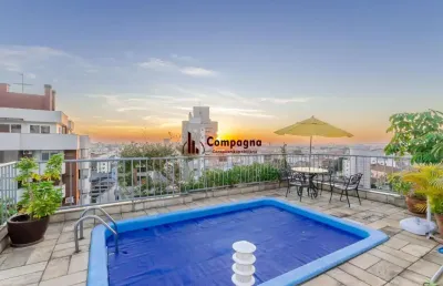 Pierre lescot cobertura duplex com 3 dormitórios no bairro auxiliadora
