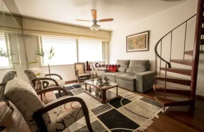 Cobertura para venda - 237.88m², 3 dormitórios, sendo 1 suites, 2 vagas - moinho