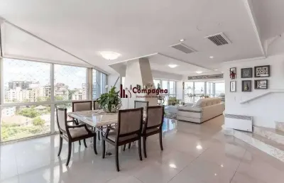 Cobertura para venda - 412m², 4 dormitórios, sendo 3 suites, 2 vagas - moinhos d