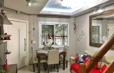 Casa em condomínio 114m² - 3 dormitórios, 1 suíte e 2 vagas no bairro sarandi