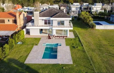 Casa condominio para venda - 500.69m², 4 dormitórios, sendo 4 suites, belém novo